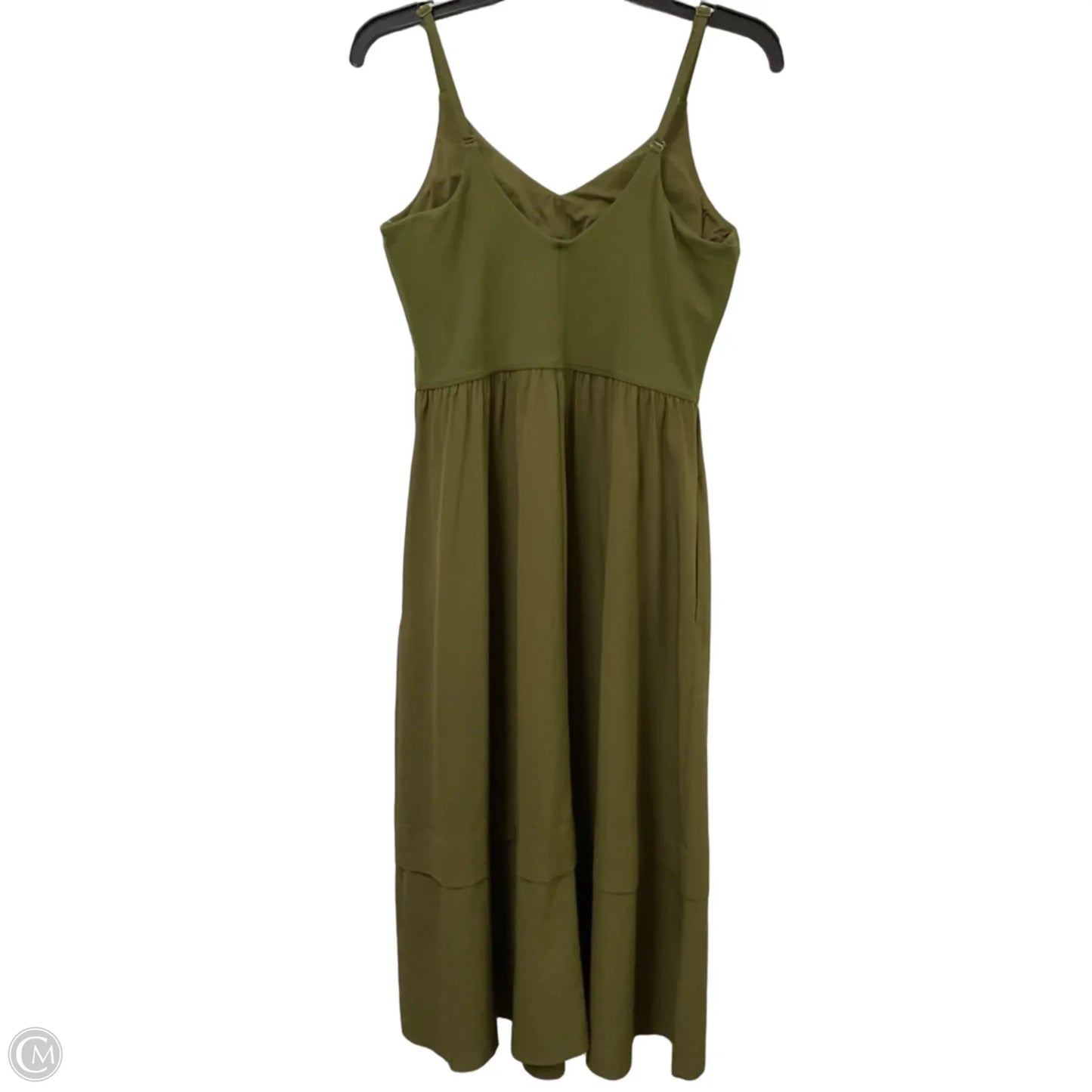 Dress Casual Midi By Athleta In Green, Size: S