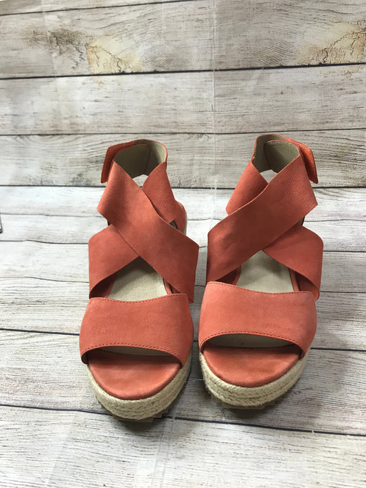 Sandals Heels Wedge By Eileen Fisher  Size: 11