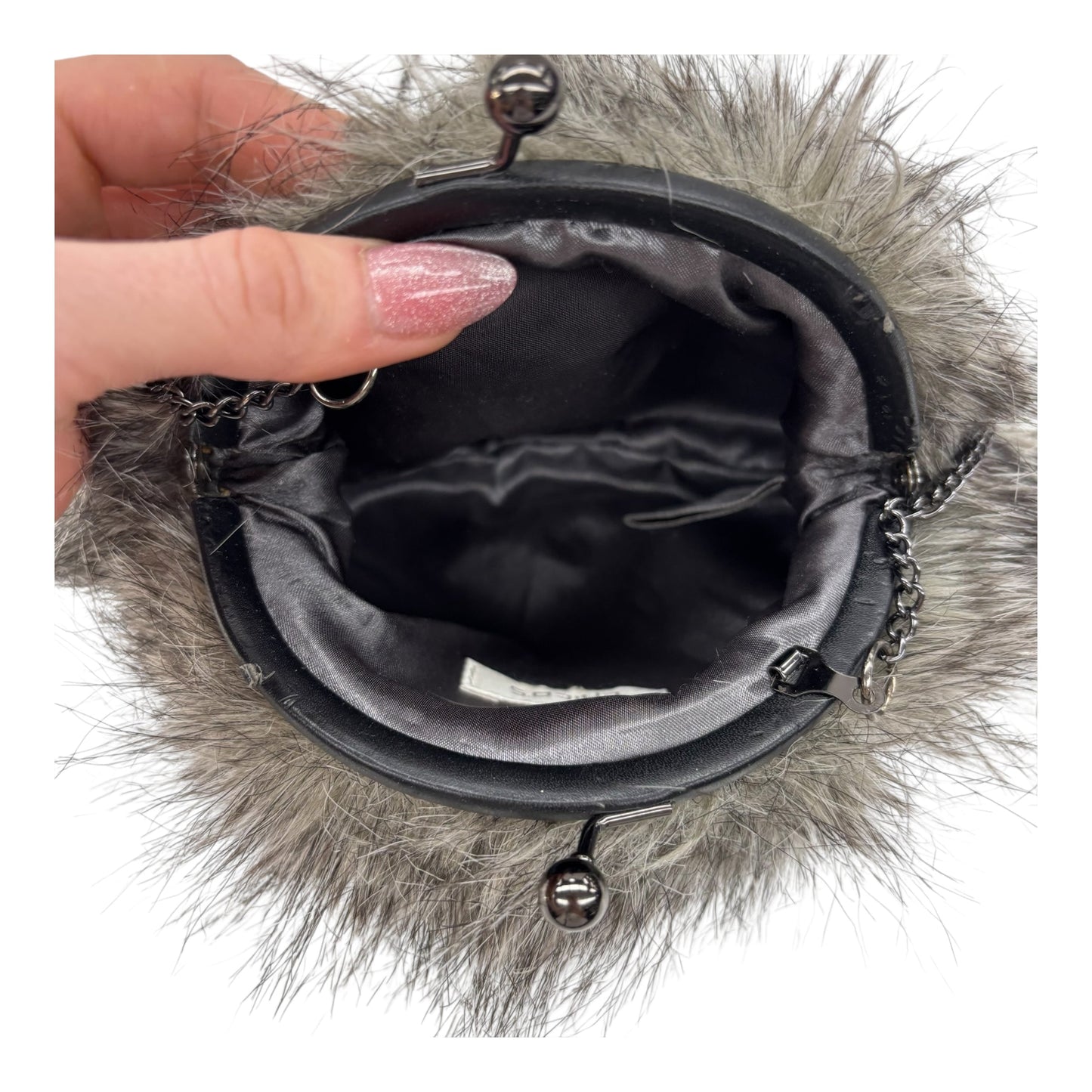 Crossbody By Chicos In Grey, Size:Small