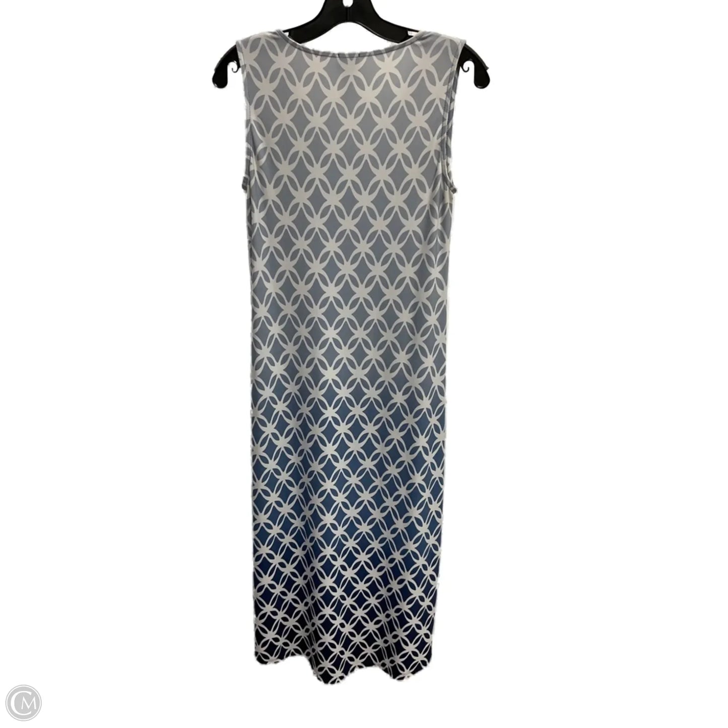 Dress Casual Maxi By Chicos In Blue, Size: S