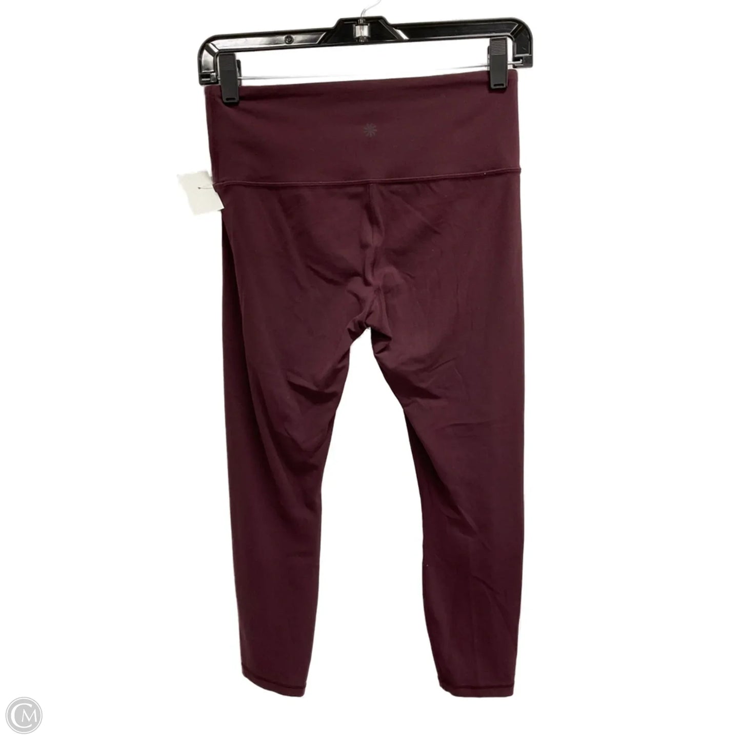 Athletic Leggings By Athleta In Maroon, Size: Sp