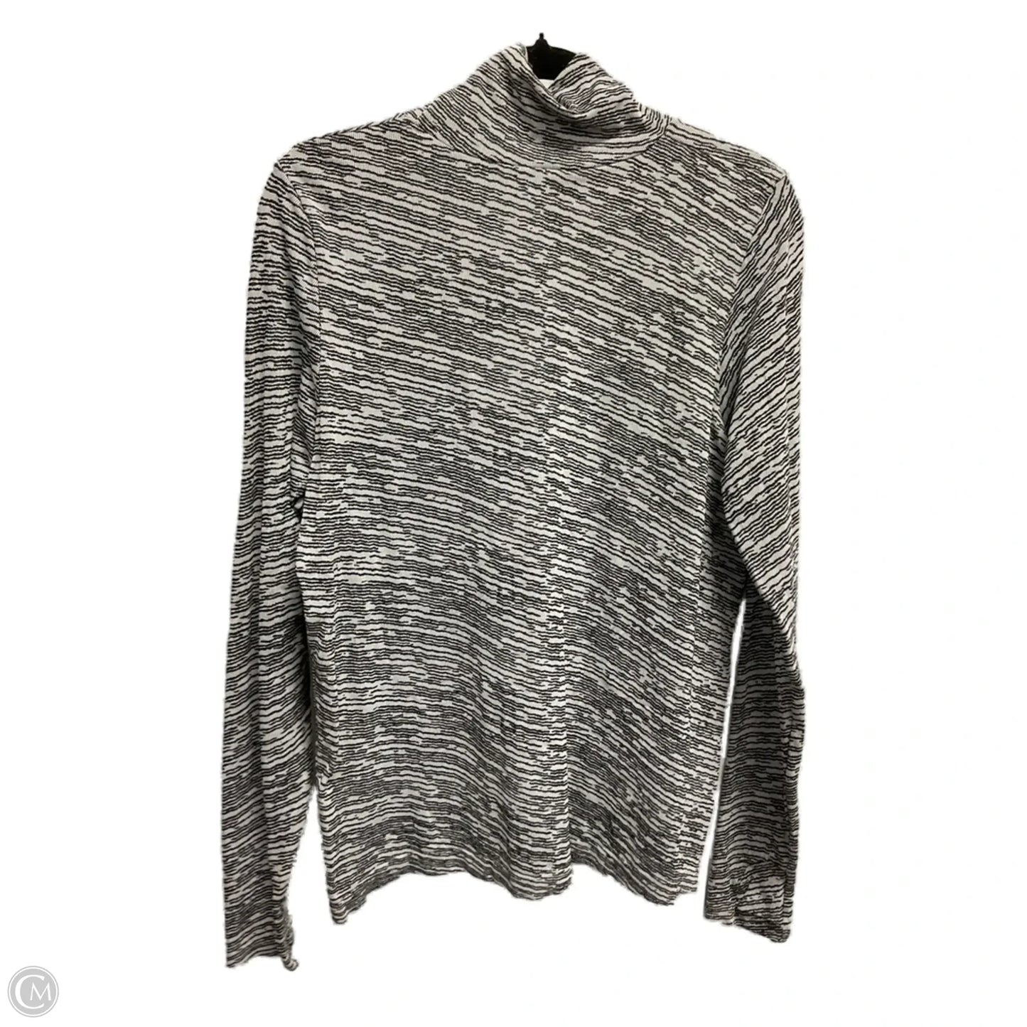 Athletic Top Long Sleeve Collar By Athleta In Grey, Size: Xl