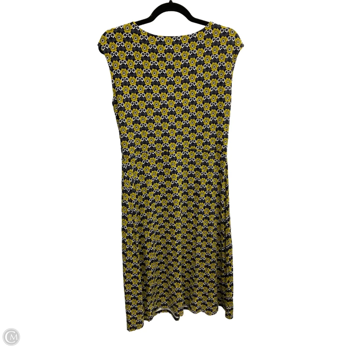 Dress Casual Midi By Boden In Floral Print, Size: M