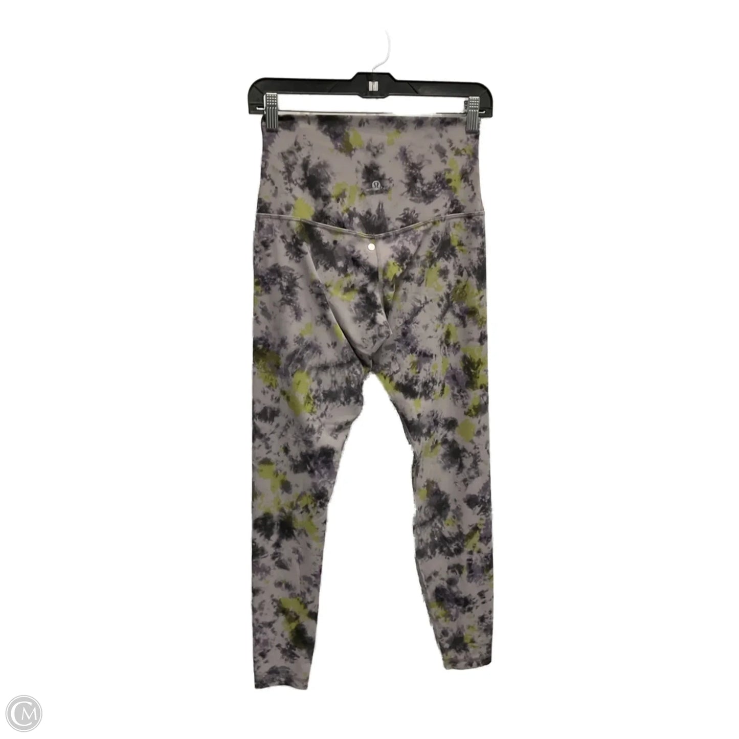 Athletic Leggings By Lululemon In Multi-colored, Size: M