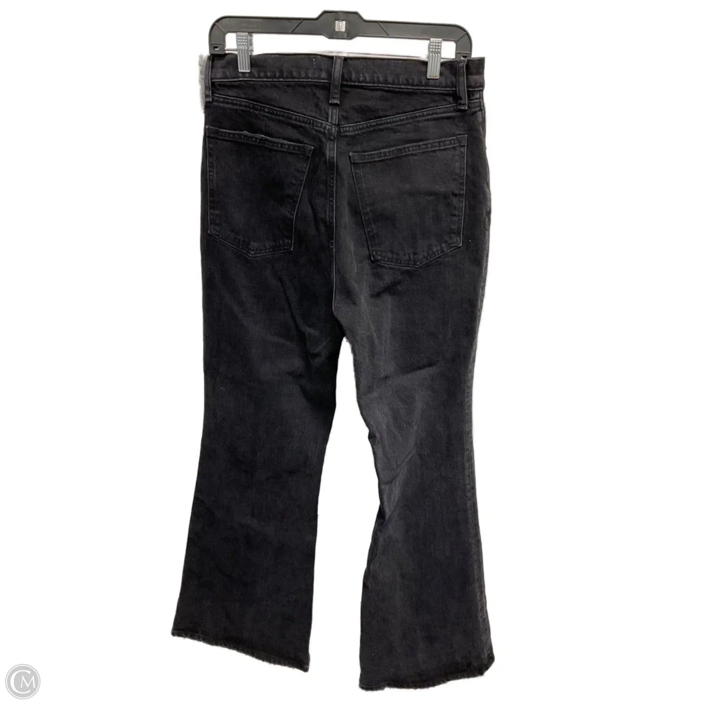 Jeans Flared By Abercrombie And Fitch In Black Denim, Size: 10p