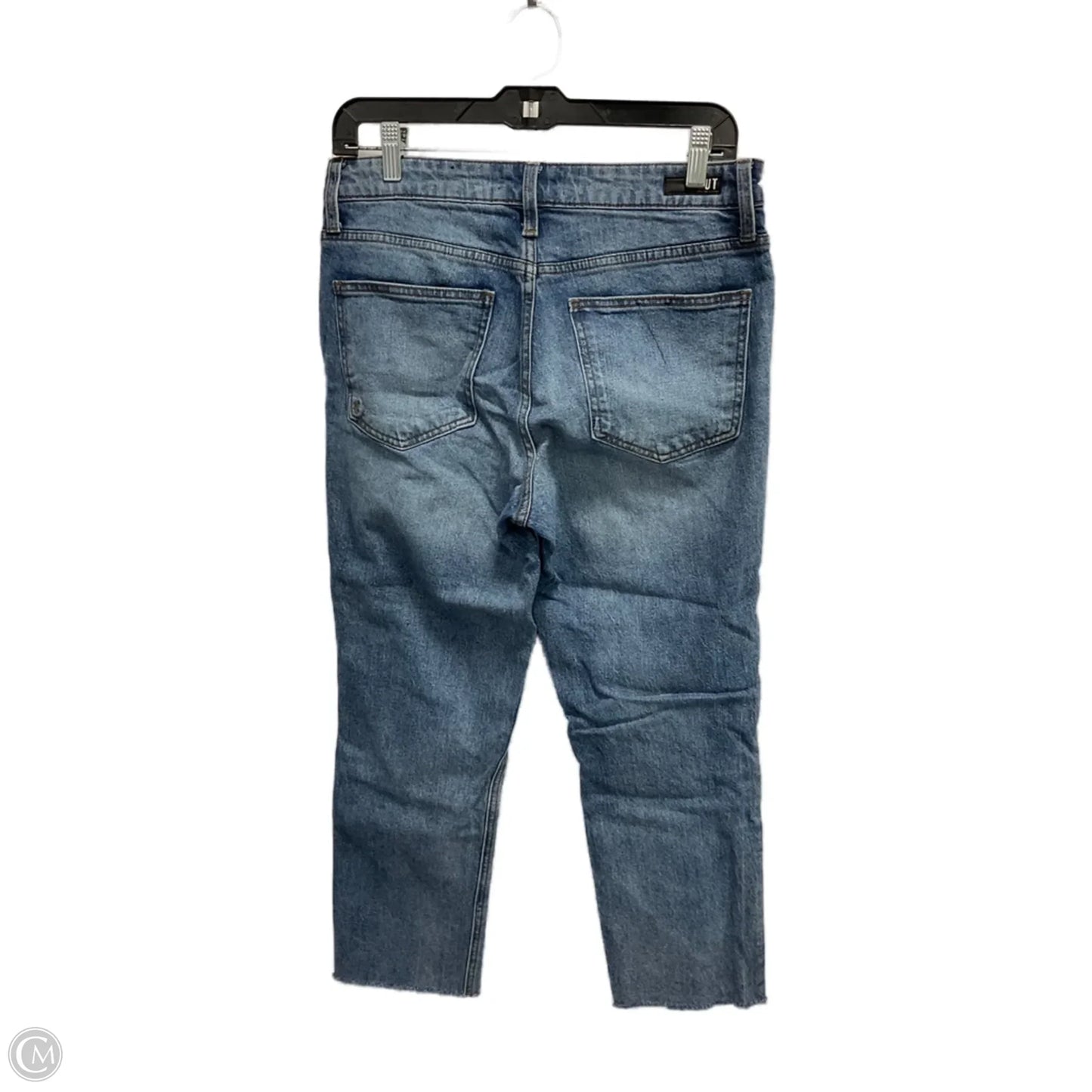 Jeans Straight By Kut In Blue Denim, Size: 8