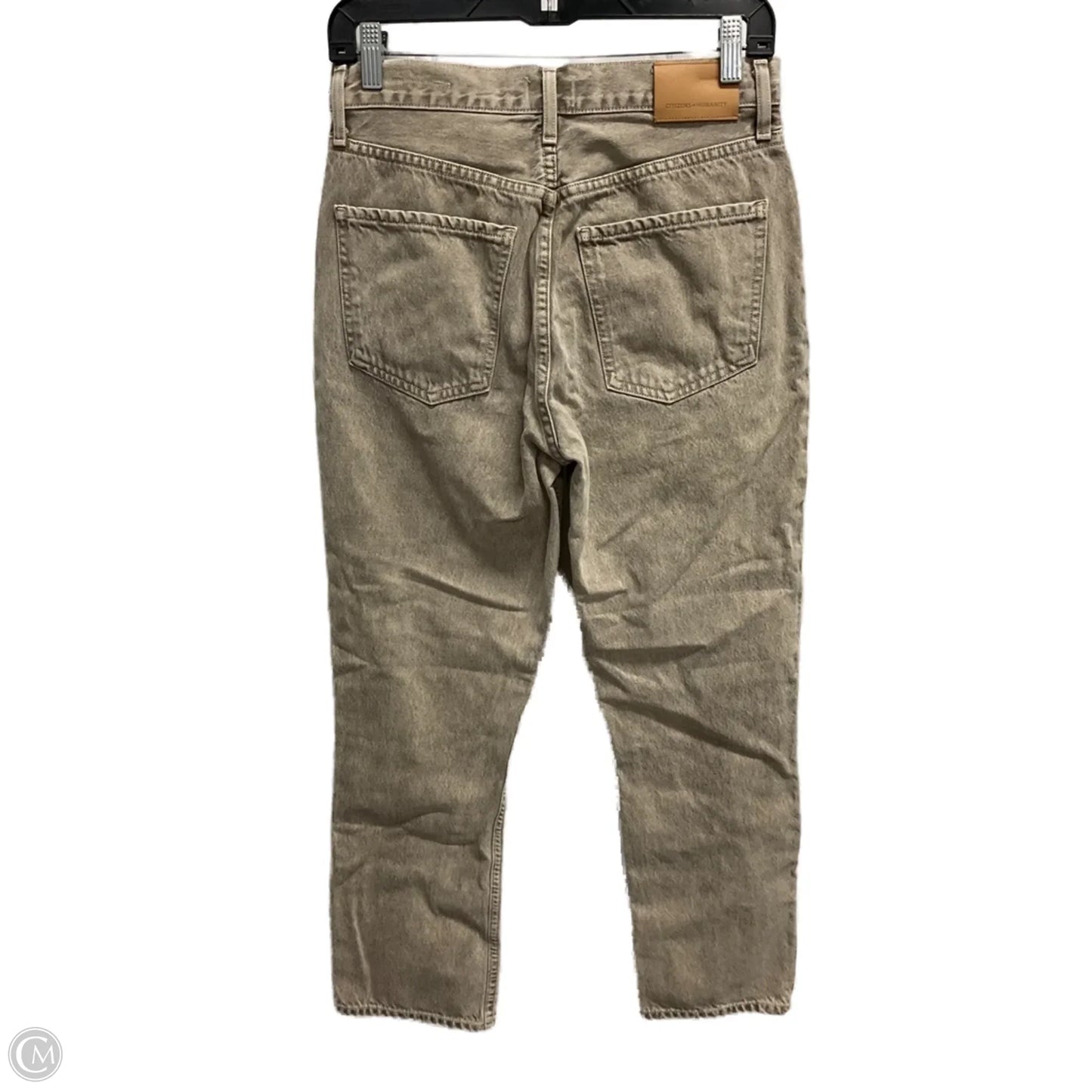 Jeans Straight By Citizens Of Humanity In Grey Denim, Size: 4