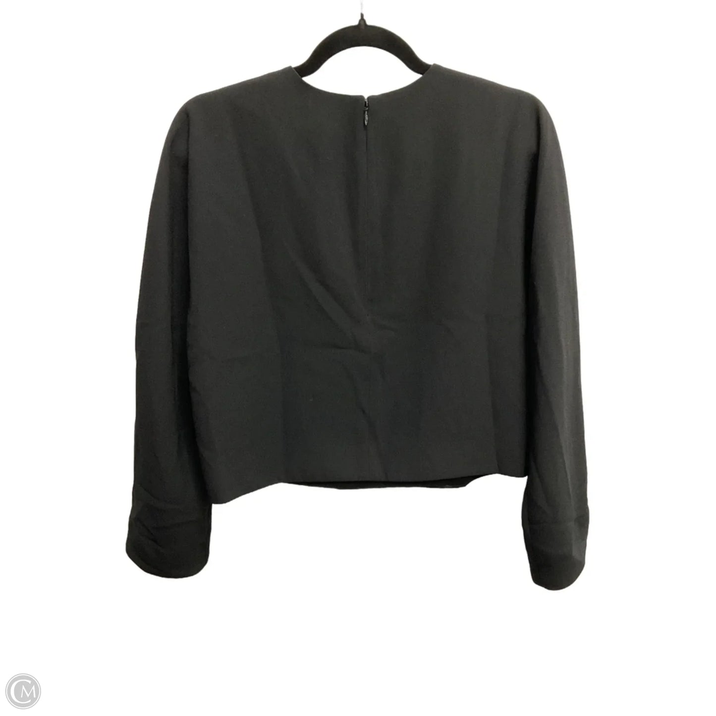 Blouse 3/4 Sleeve By J. Crew In Black, Size: S