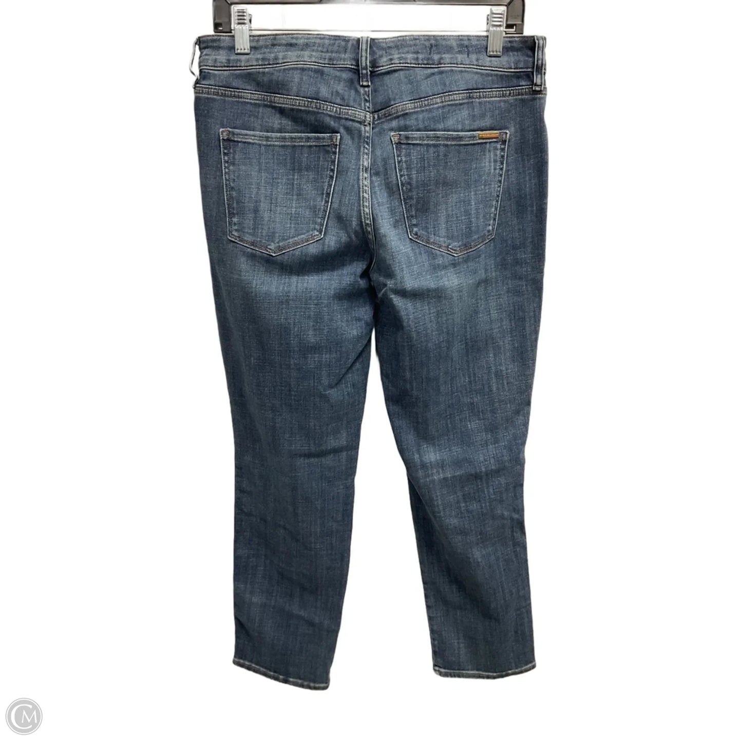 Jeans Straight By White House Black Market In Blue Denim, Size: 6