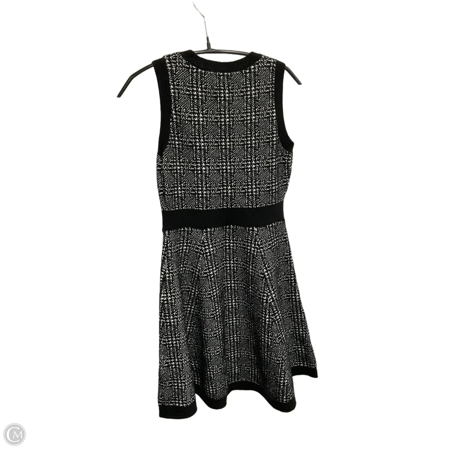 Dress Designer By Kate Spade In Black & White, Size: Xxs