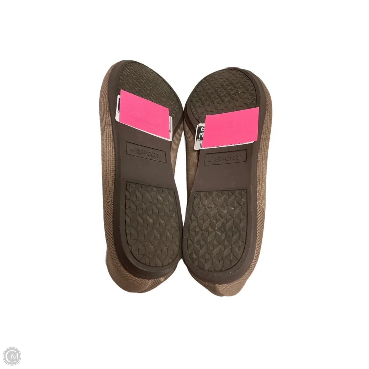 Shoes Flats By Clothes Mentor In Beige, Size: 9