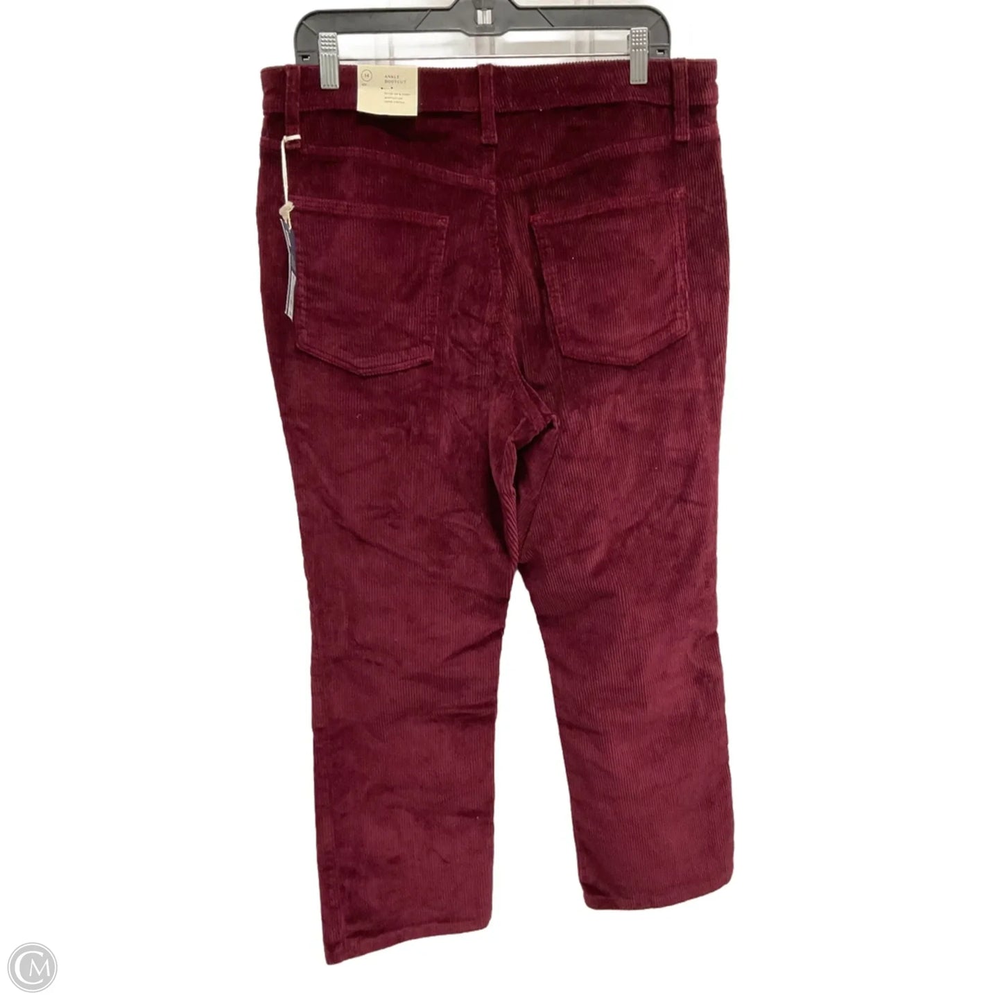 Pants Corduroy By Universal Thread In Maroon, Size: 14