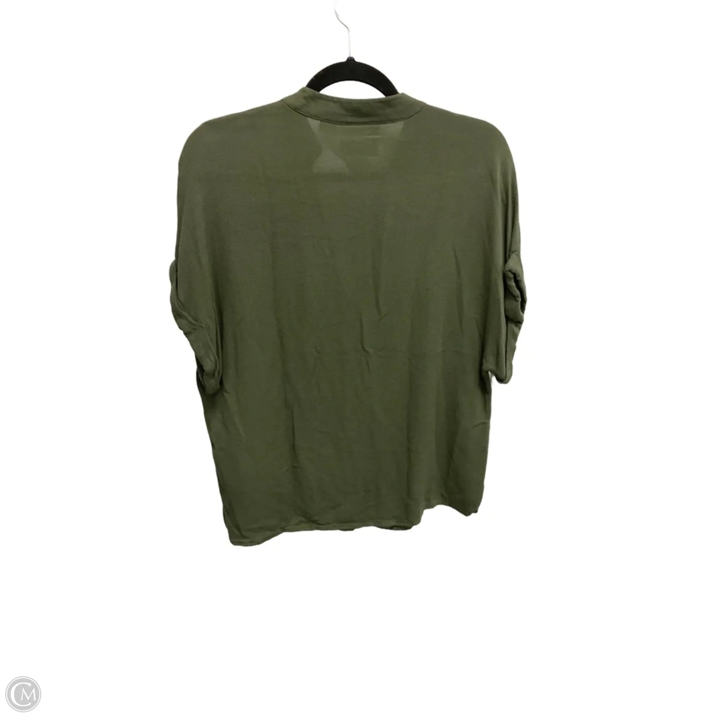 Top Short Sleeve By Maeve In Green, Size: S