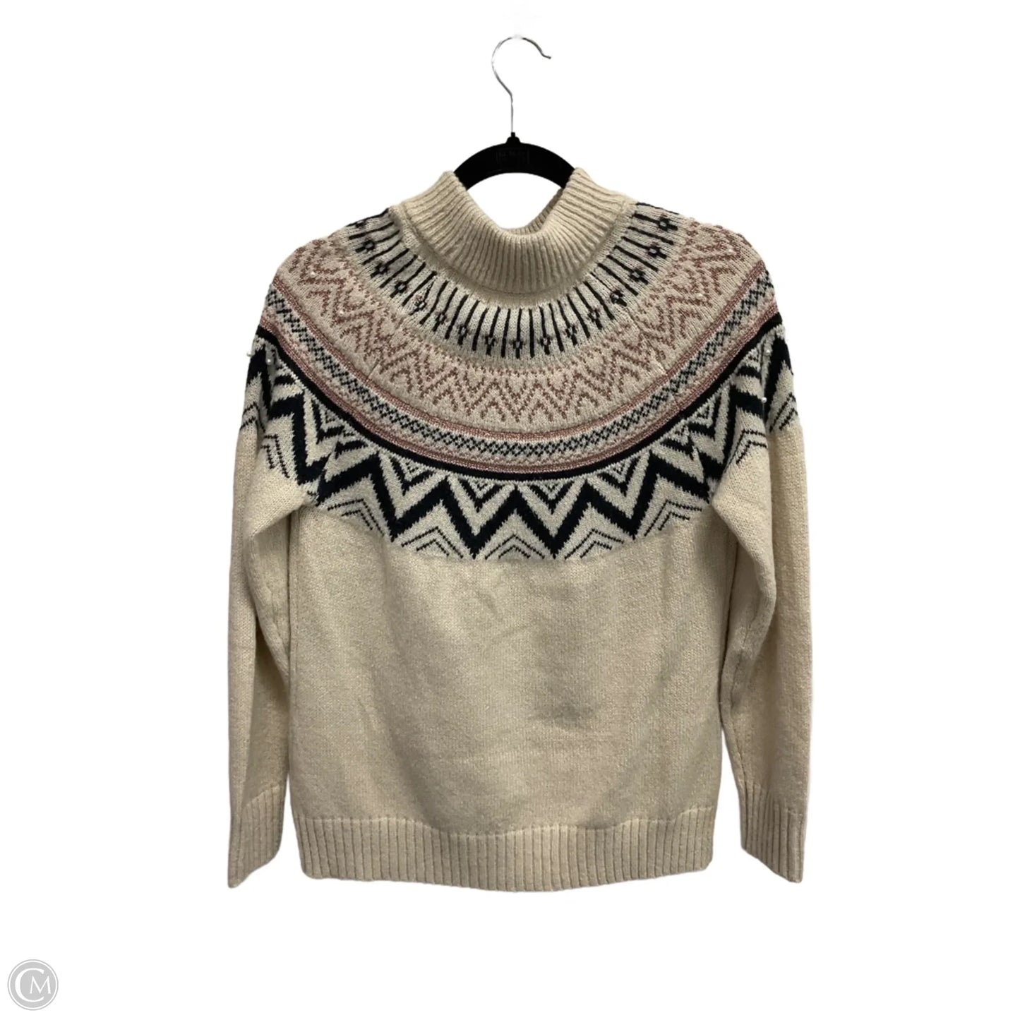 Sweater By Maurices In Cream, Size: M