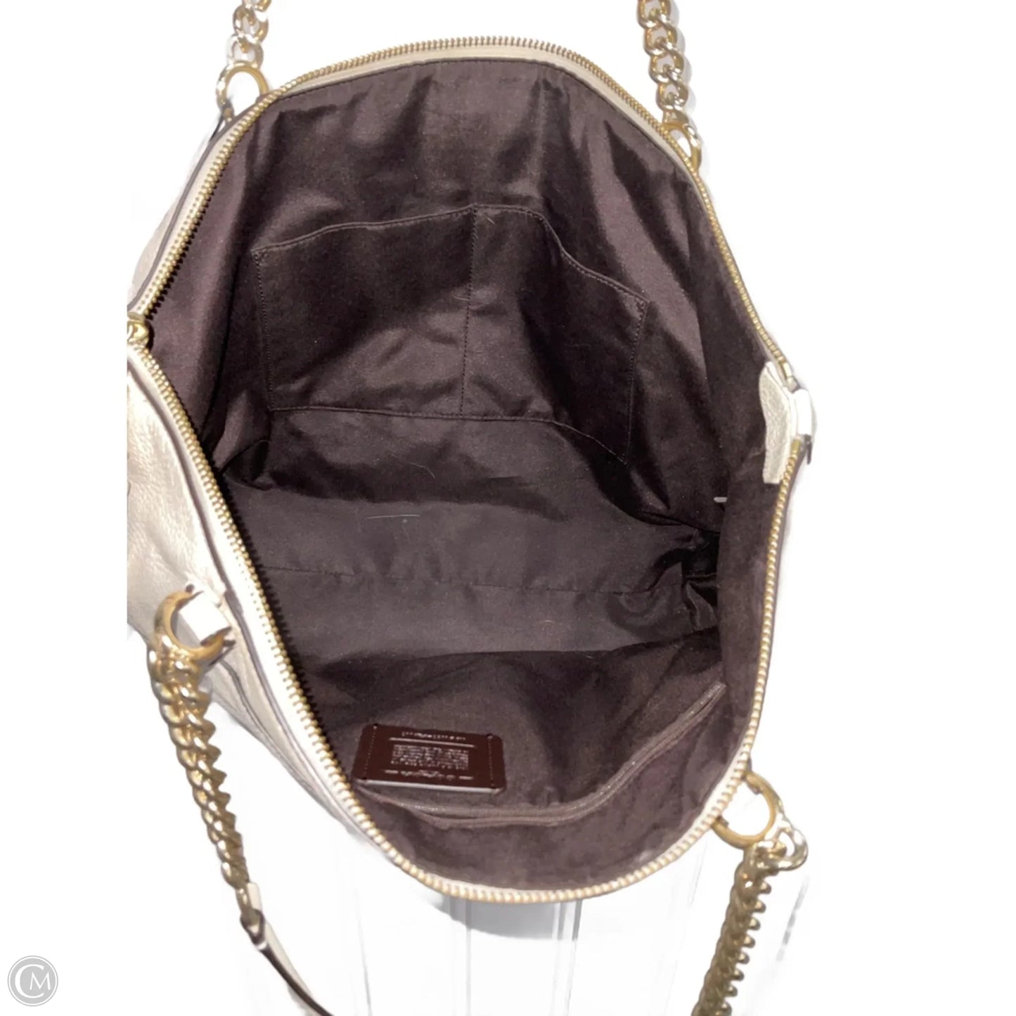 Handbag Designer By Coach, Size: Large