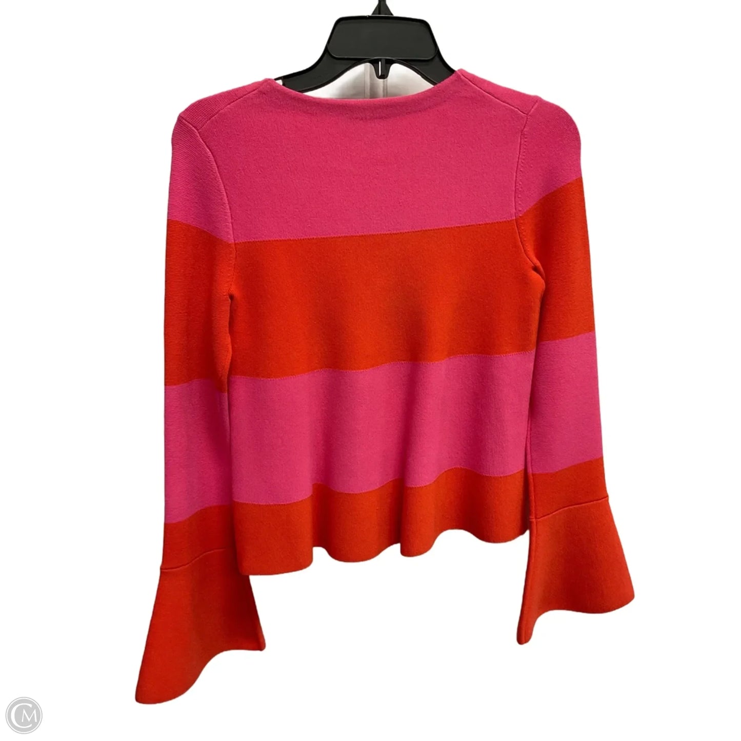 Sweater By Ann Taylor In Orange & Pink, Size: Xxs