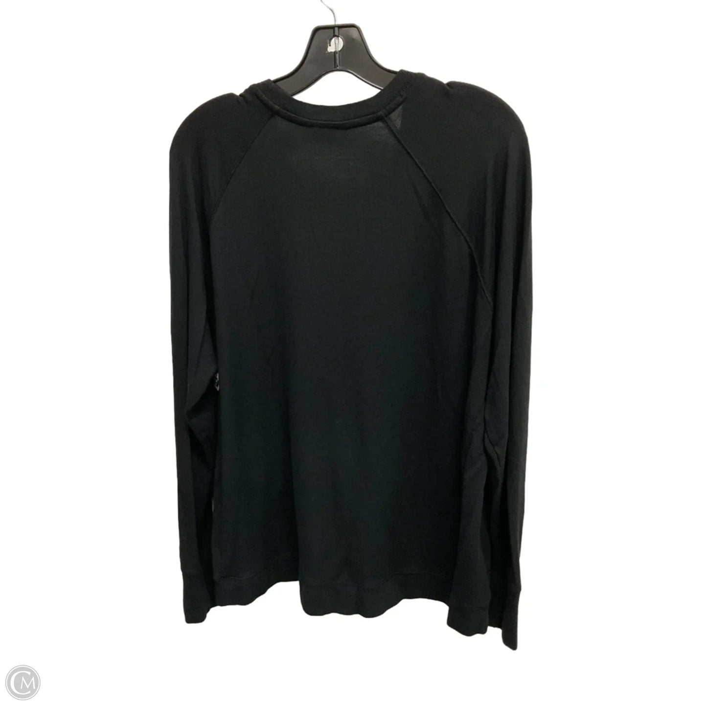 Athletic Sweatshirt Crewneck By Athleta In Black, Size: Xl