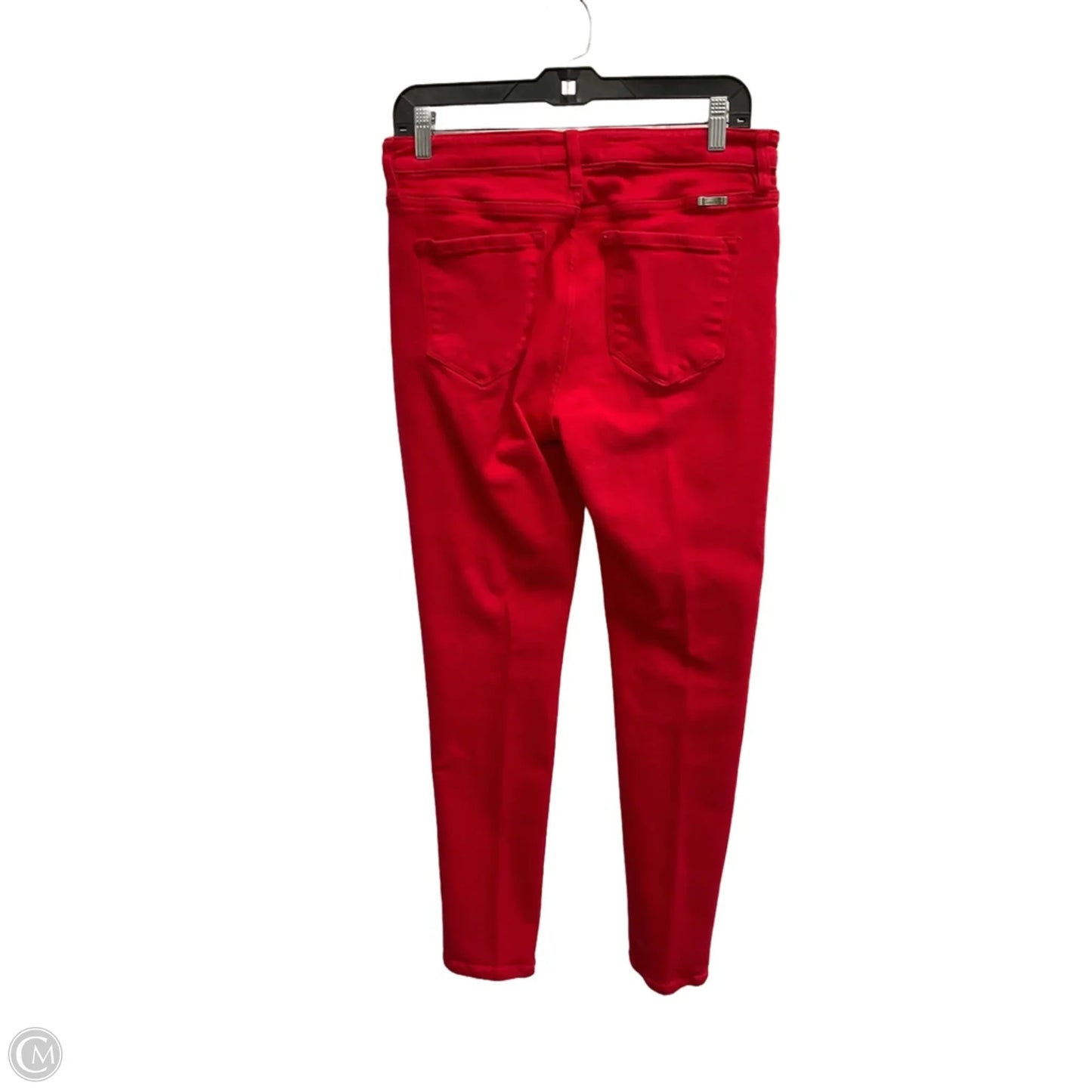 Jeans Skinny By Kancan In Red Denim, Size: 10