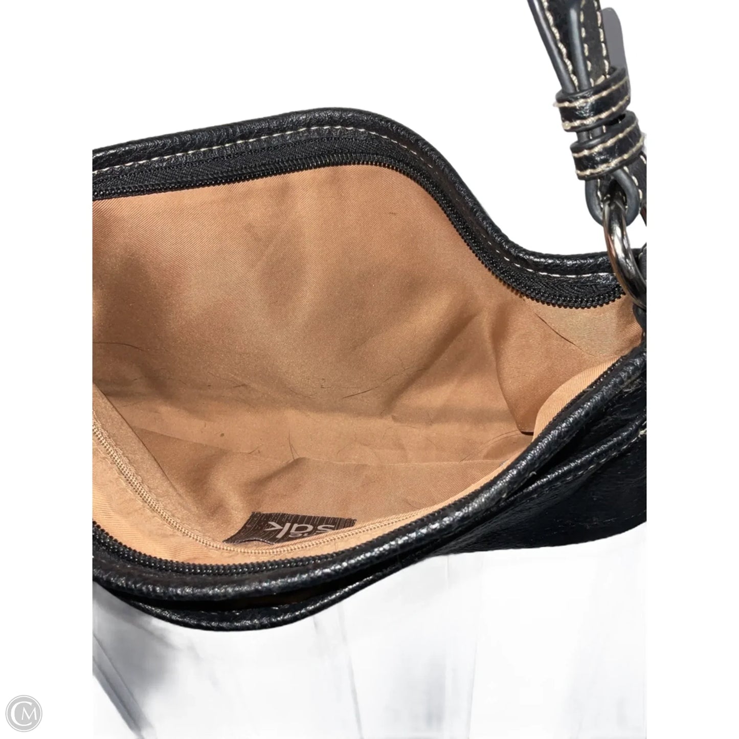 Handbag Leather By The Sak, Size: Small