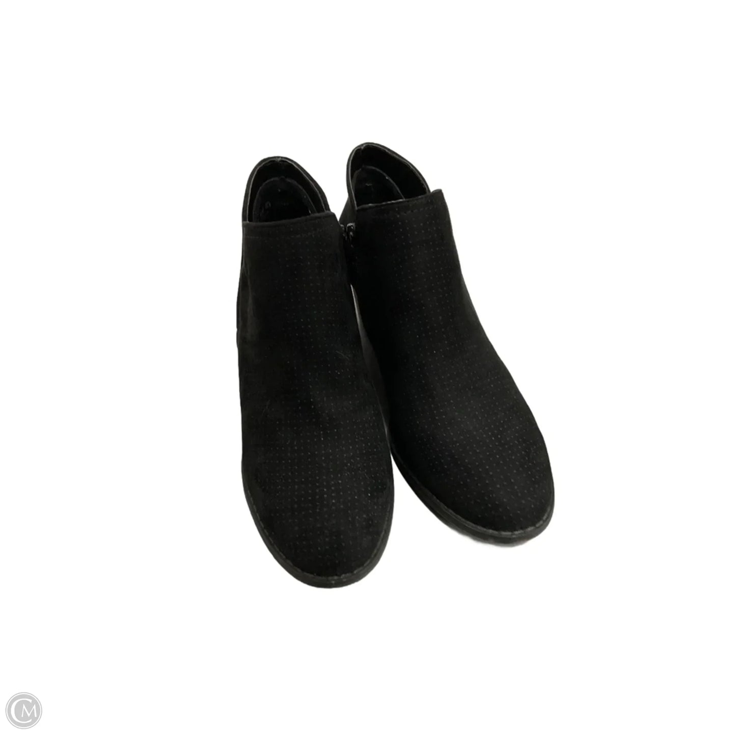 Boots Ankle Heels By Life Stride In Black, Size: 9.5
