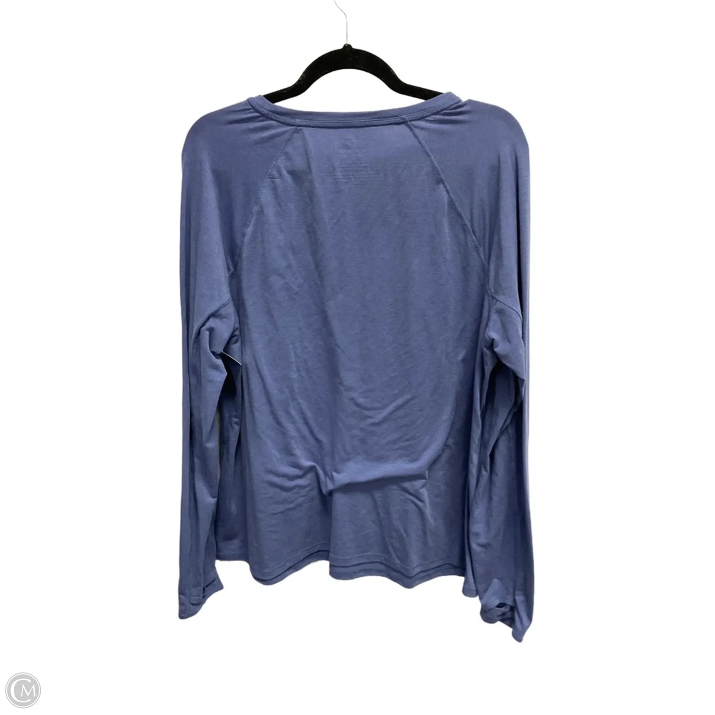 Top Long Sleeve Basic By L.l. Bean In Blue, Size: Xl