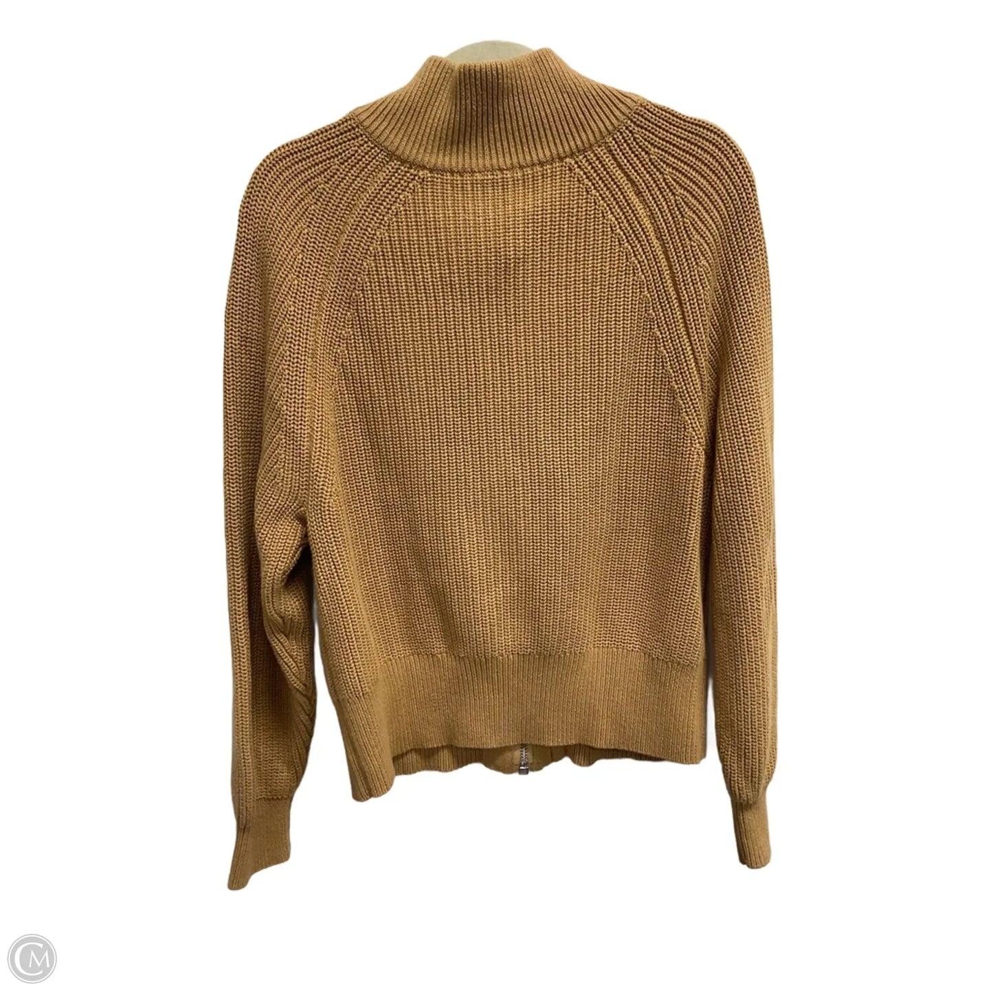 Sweater Cardigan By Varley In Tan, Size: M