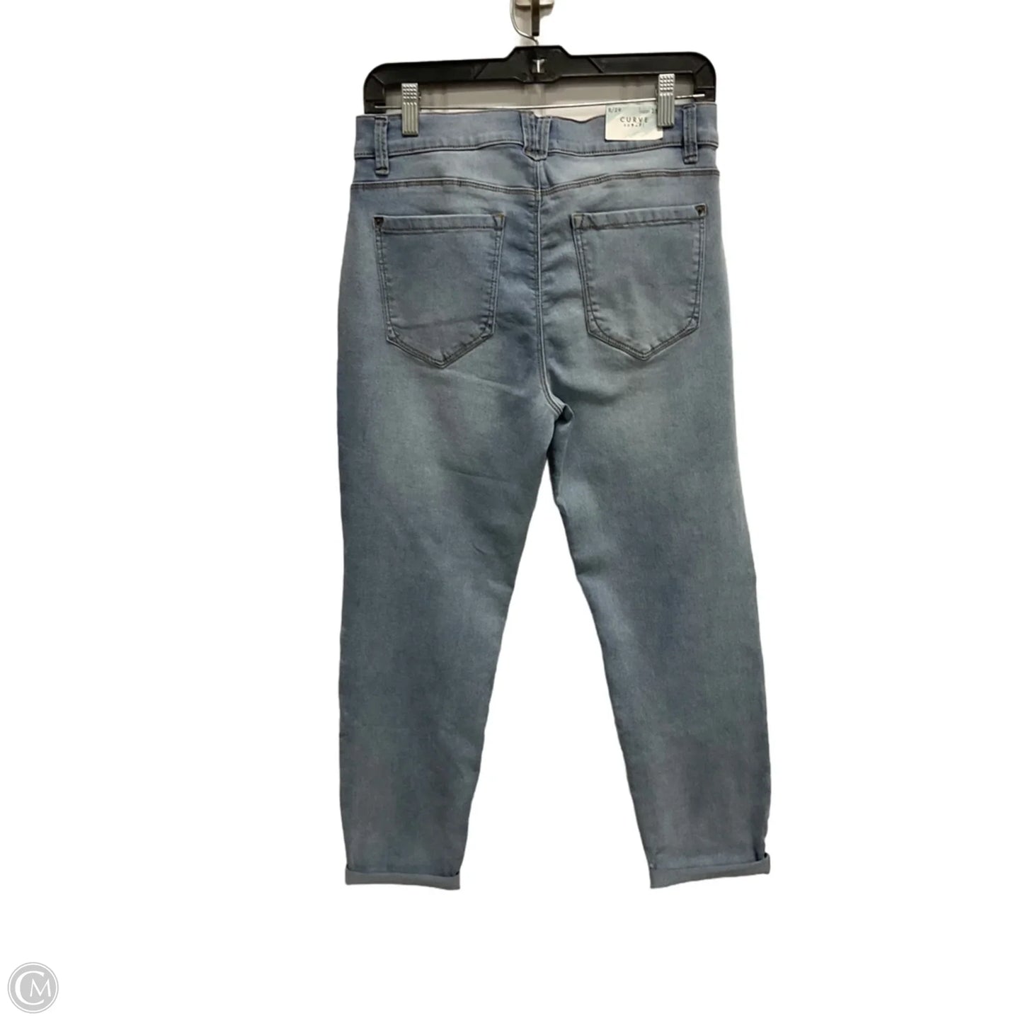 Jeans Skinny By Curve Appeal In Blue Denim, Size: 8