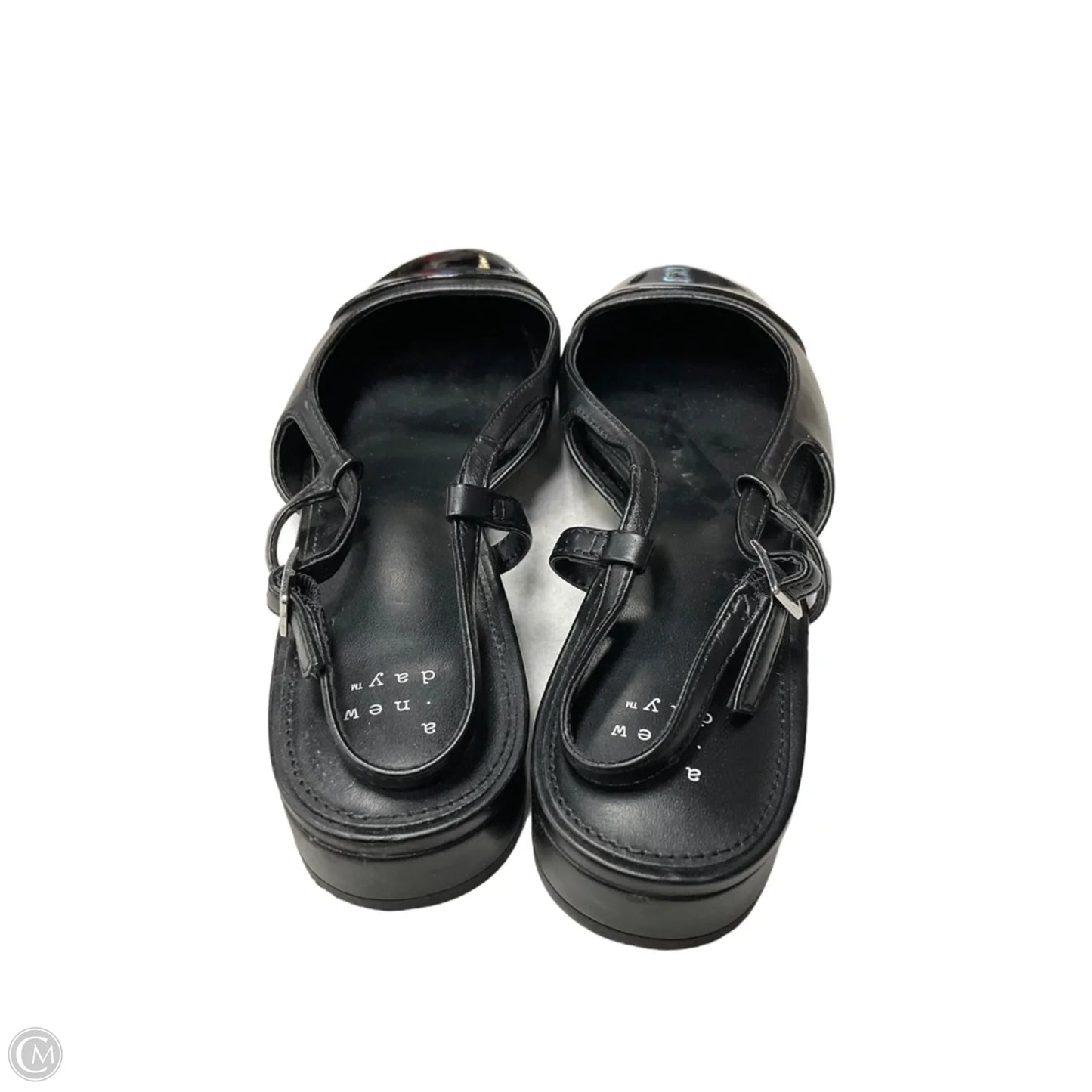 Shoes Flats By A New Day In Black, Size: 10