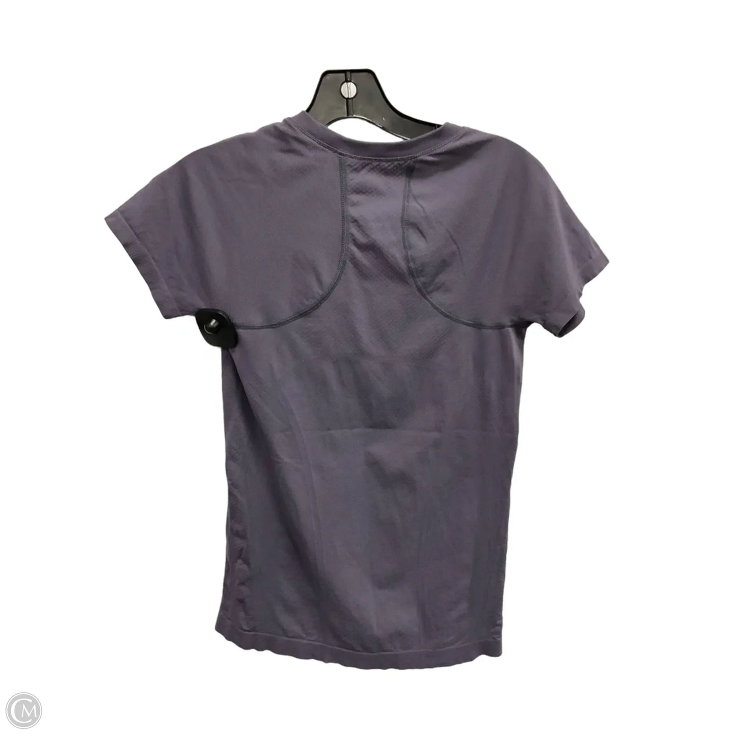 Athletic Top Short Sleeve By Lululemon In Purple, Size: S