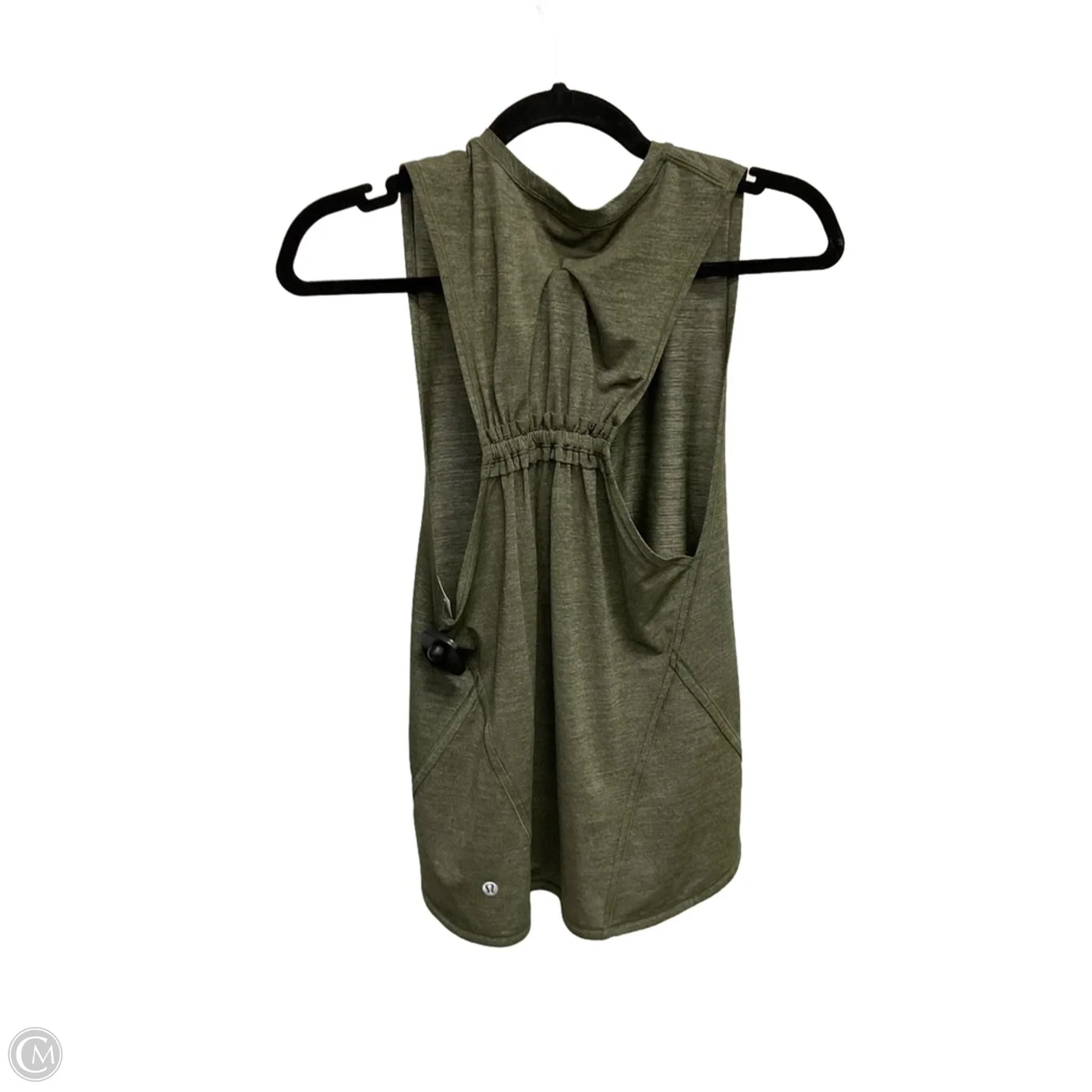 Athletic Tank Top By Lululemon In Green, Size: S