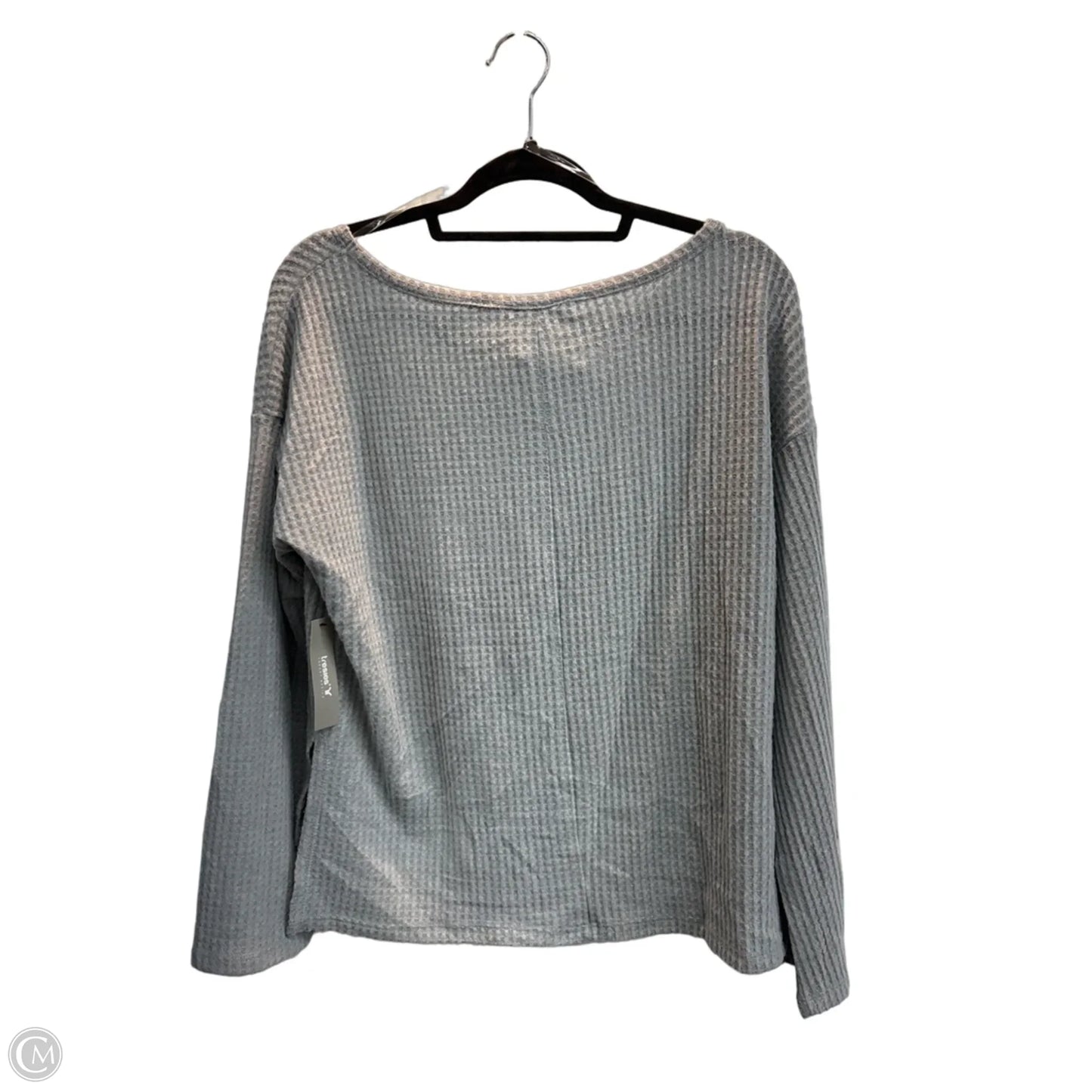 Top Long Sleeve By Tresics In Grey, Size: L