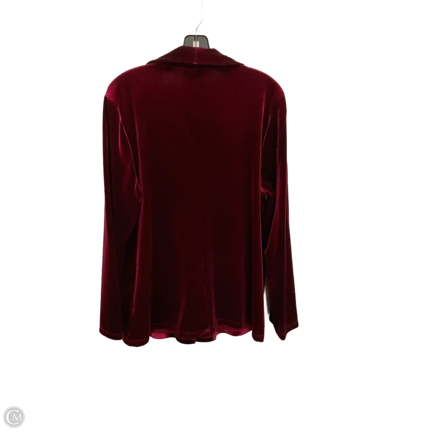 Blazer By Sincerely Jules In Maroon, Size: Xl