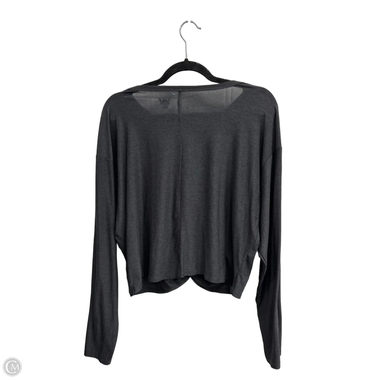 Top Long Sleeve By Old Navy In Grey, Size: L