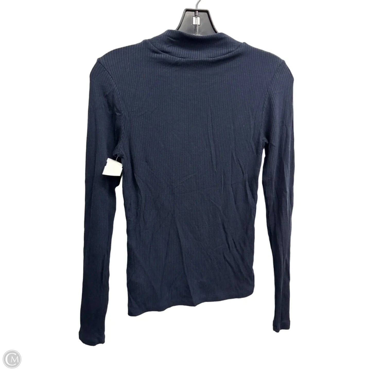 Top Long Sleeve Basic By Scotch & Soda In Navy, Size: S
