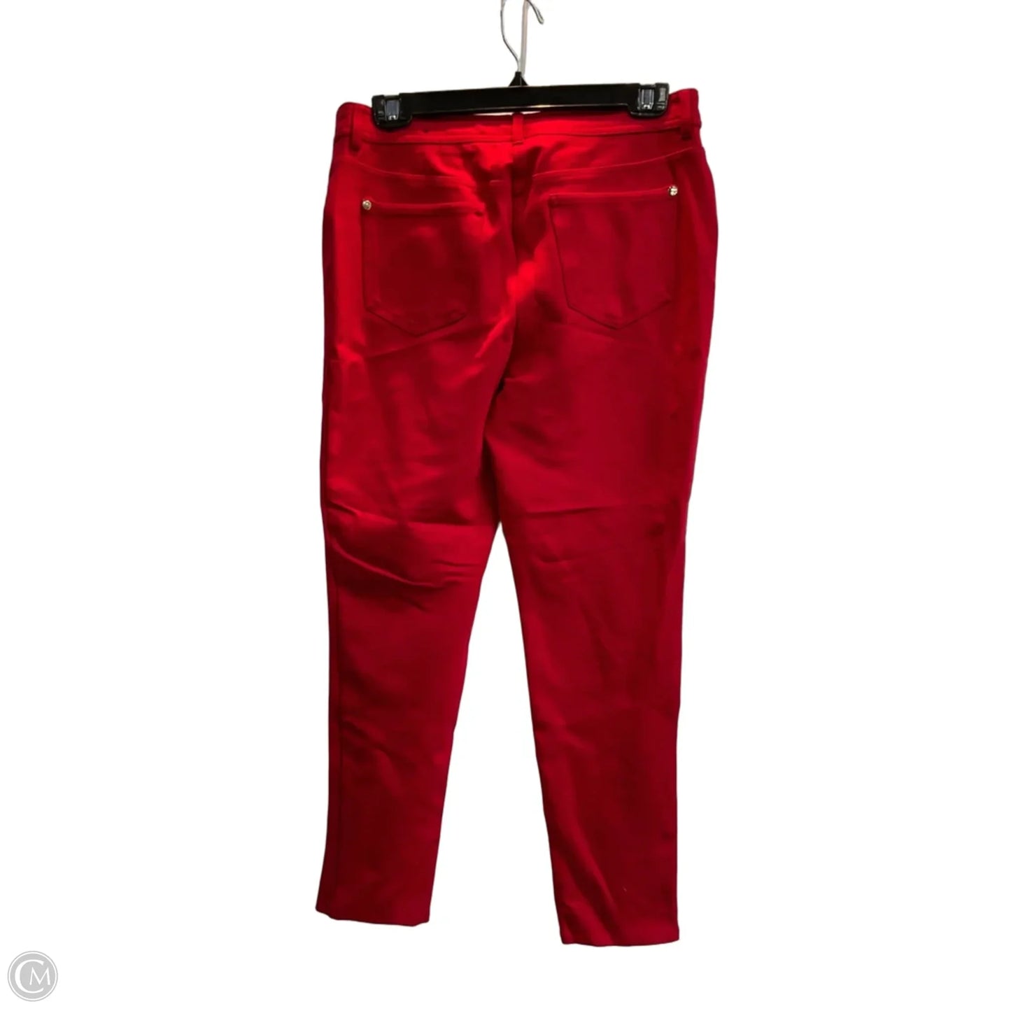 Pants Leggings By Chicos In Red, Size: 6