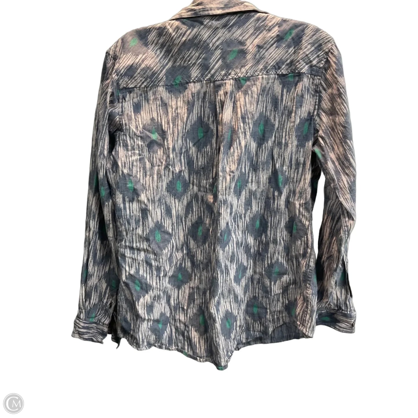 Top Long Sleeve By Ariat In Blue, Size: M