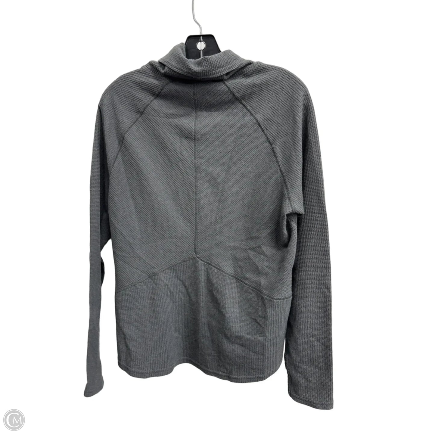 Top Long Sleeve By Kuhl In Grey, Size: L