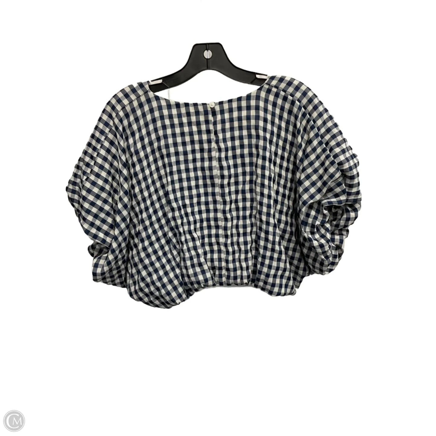 Top Sleeveless By Entro In Checkered Pattern, Size: M