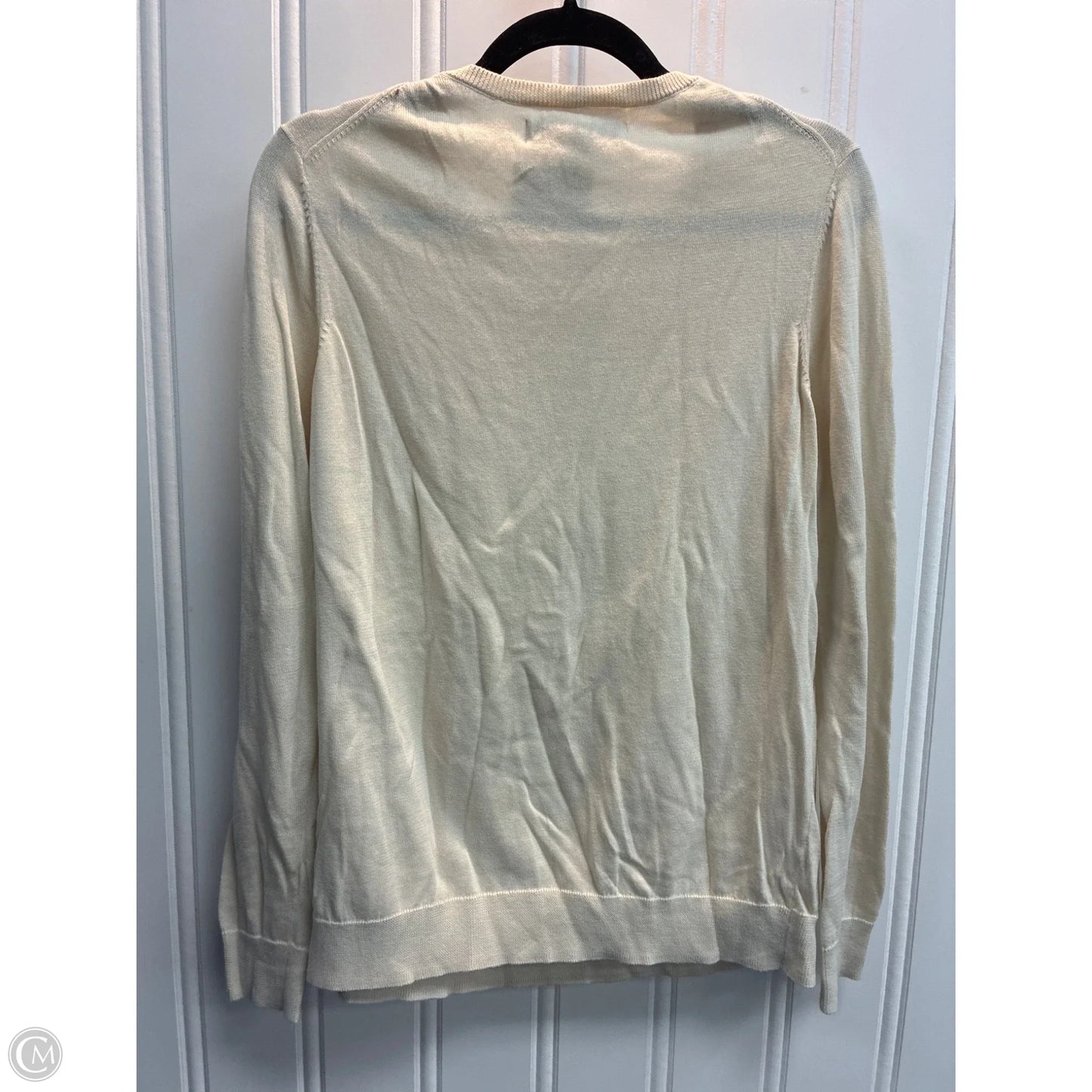 Top Long Sleeve By Amazon Essentials In Cream, Size: Xl