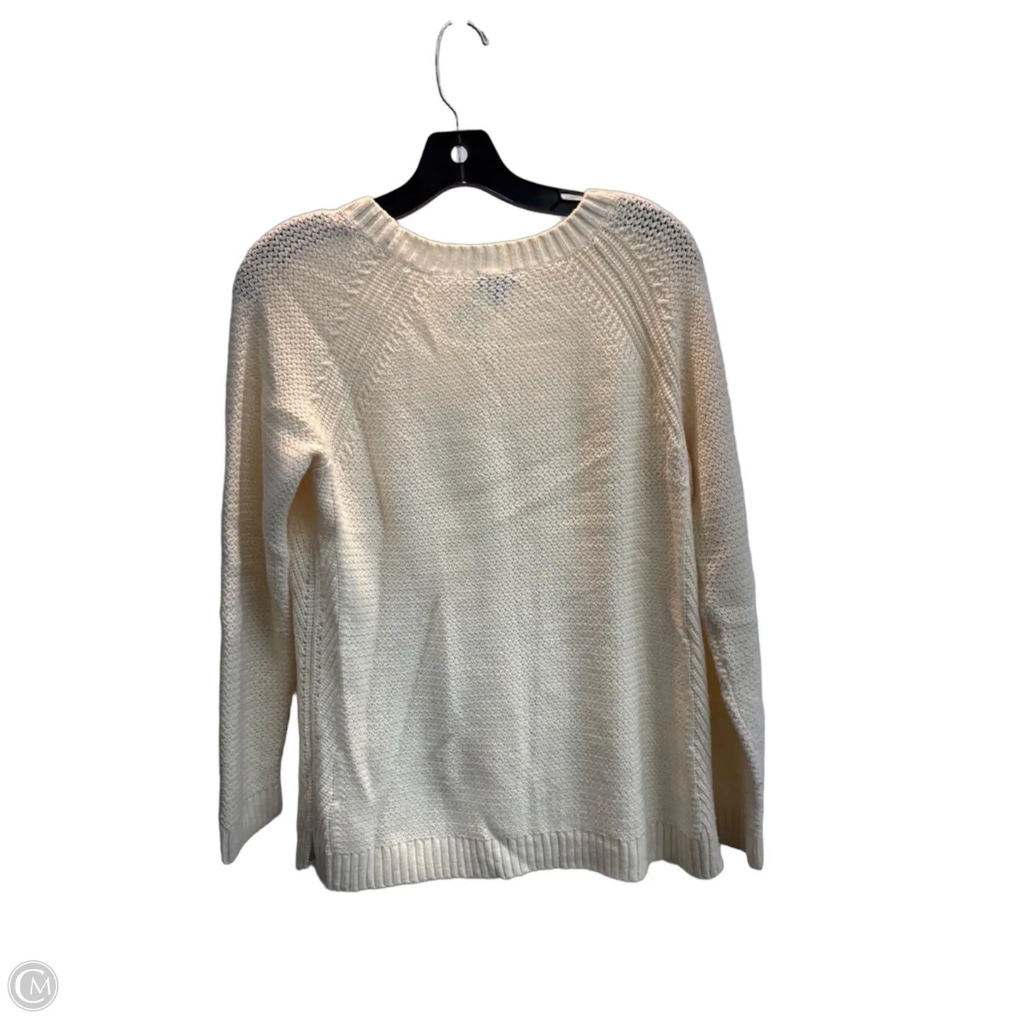 Sweater By Talbots In Cream, Size: Sp