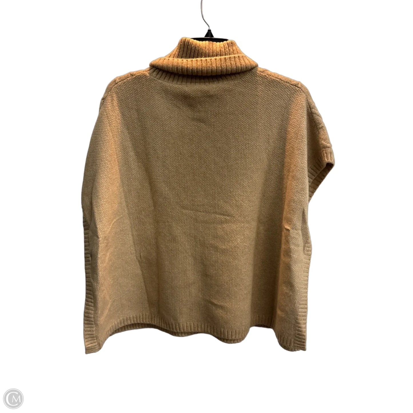 Poncho By Loft In Tan, Size: S