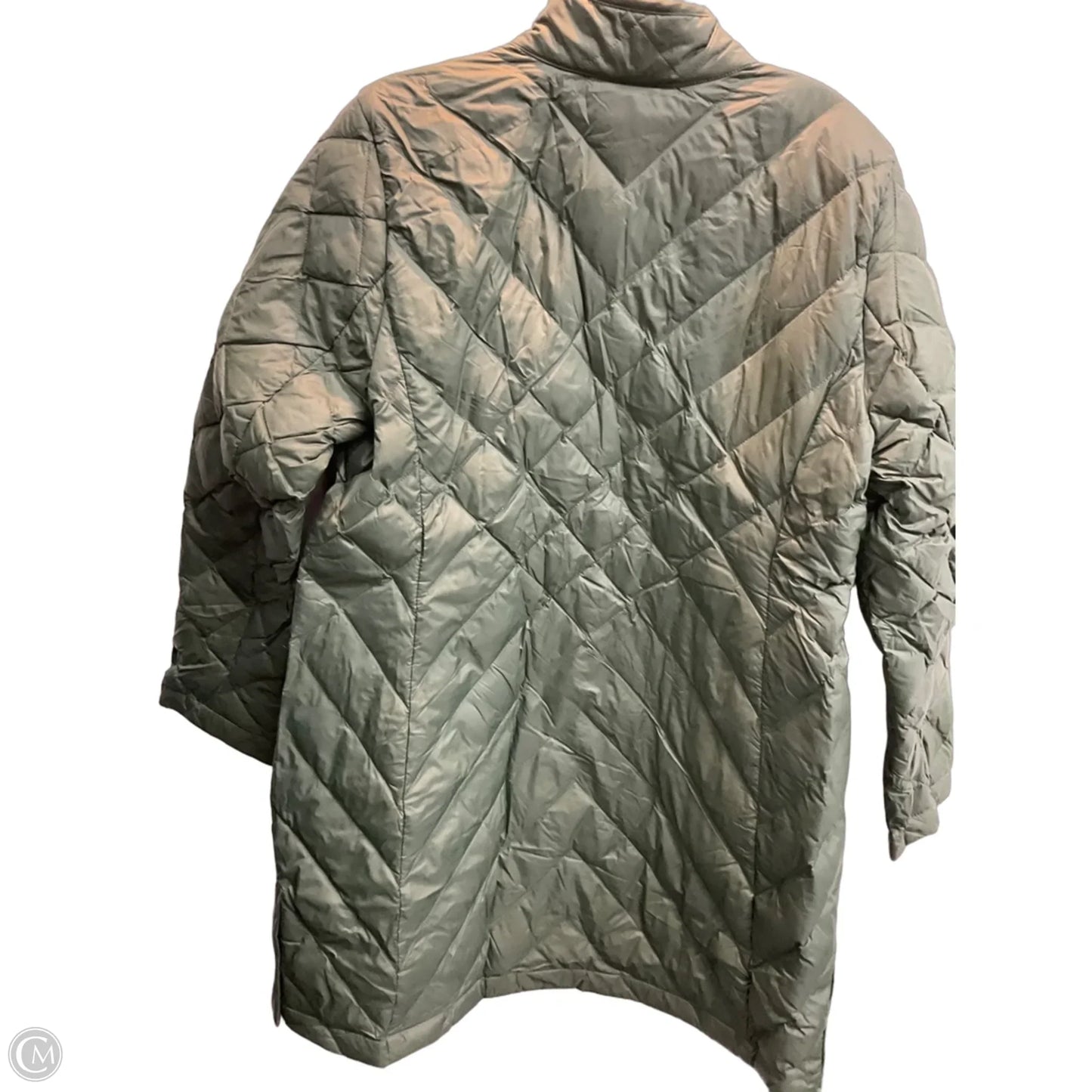 Jacket Puffer & Quilted By J. Jill In Green, Size: Mp