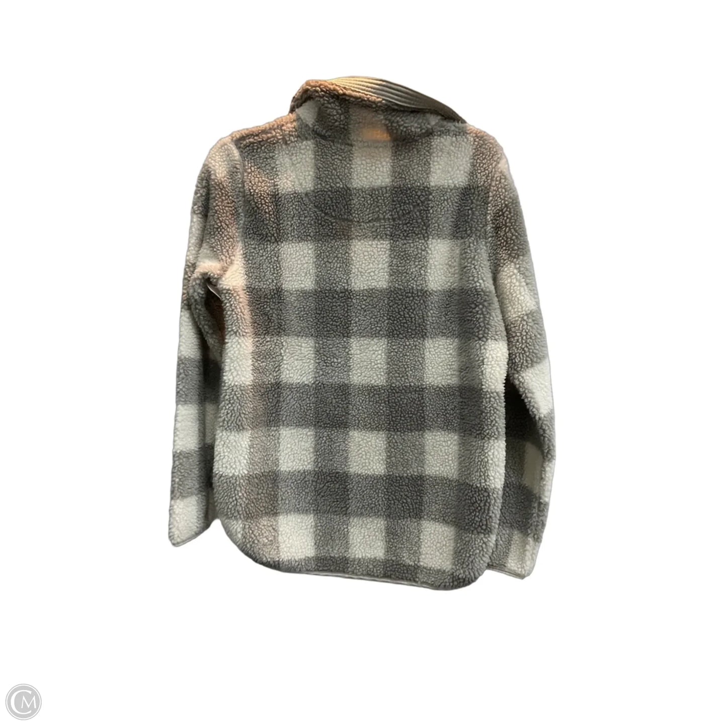 Sweatshirt Collar By Abercrombie And Fitch In Grey, Size: Xs