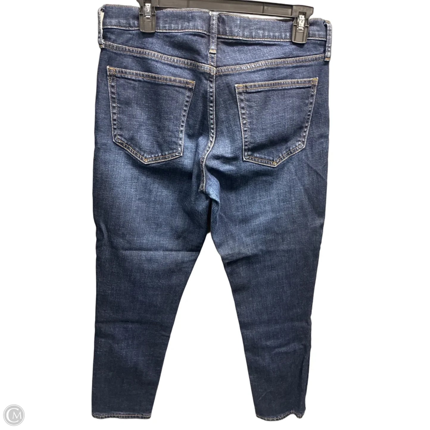 Jeans Straight By Gap In Blue Denim, Size: 6