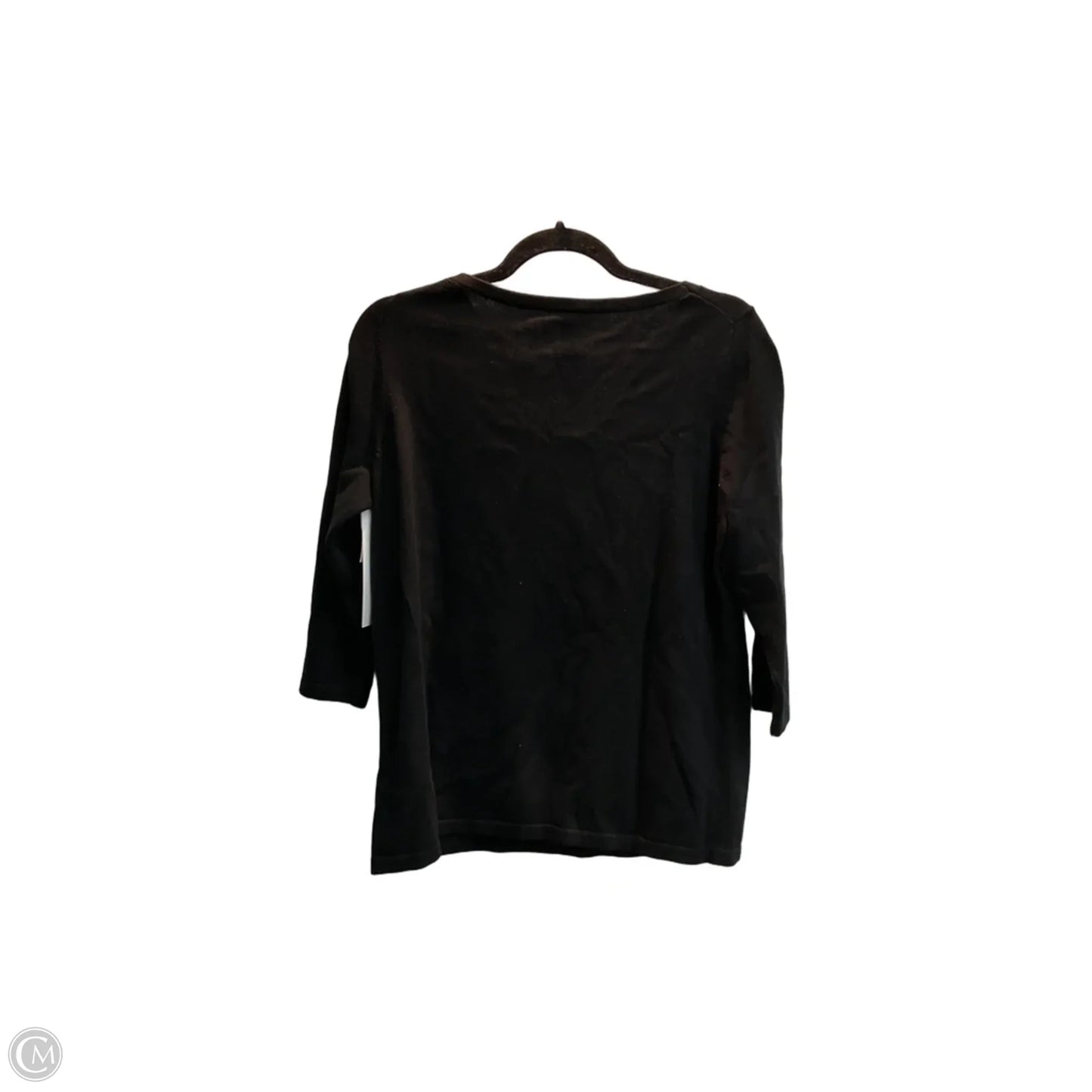 Sweater By Talbots In Black, Size: Xlp