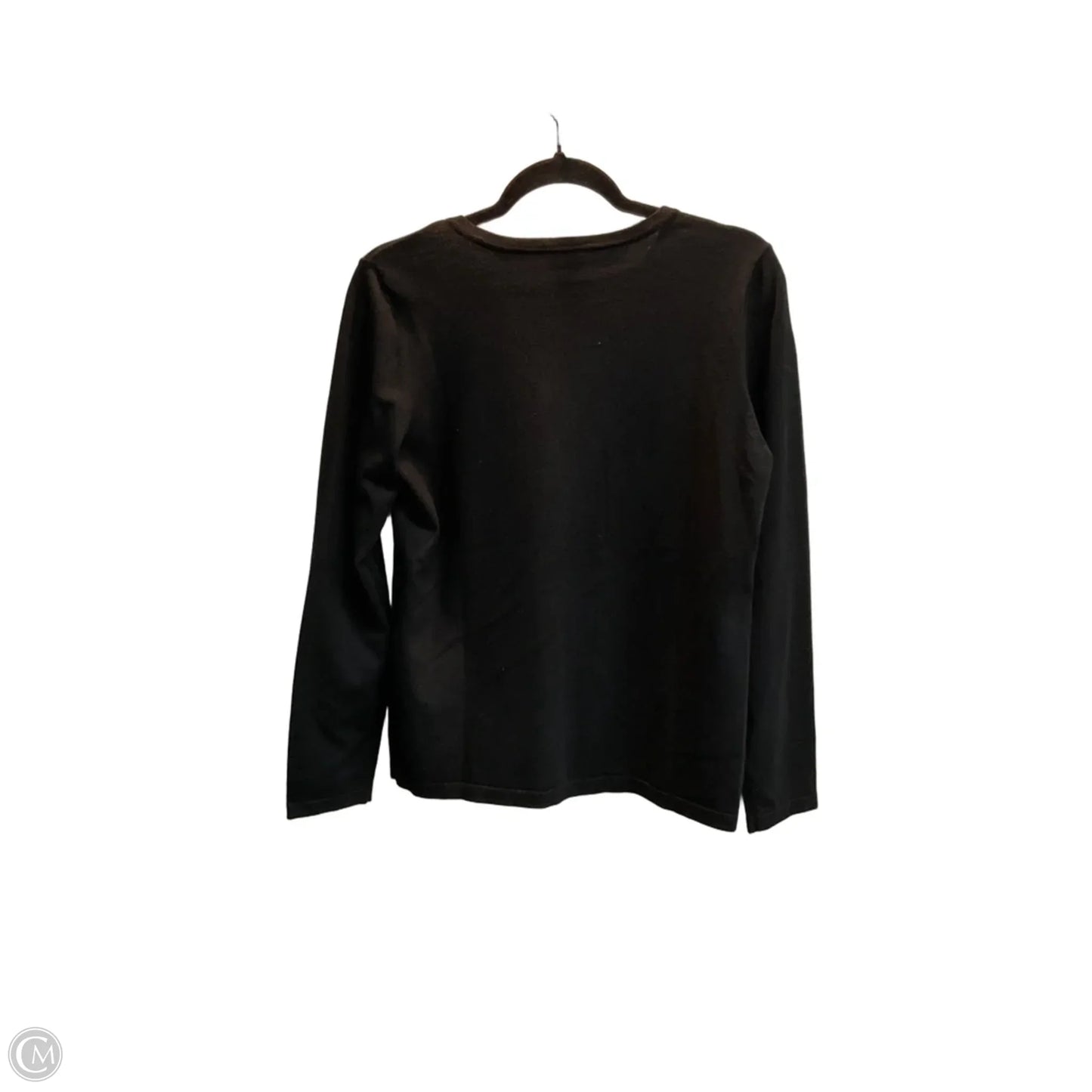 Sweater Cardigan By Chicos In Black, Size: M