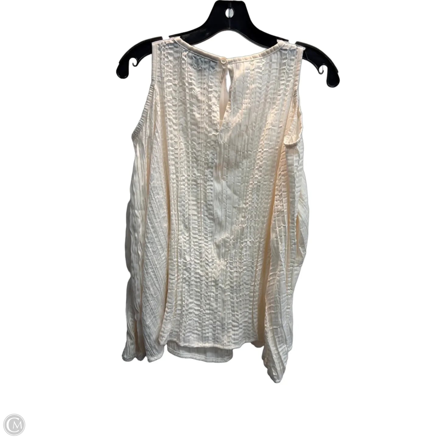 Top Long Sleeve By G By Giuliana In Cream, Size: Xl