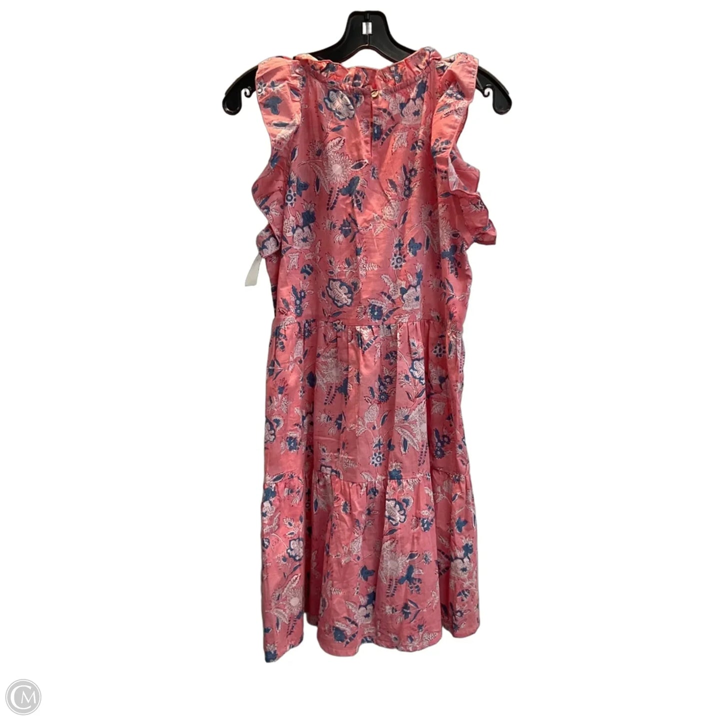 Dress Casual Midi By Cmc In Pink, Size: M