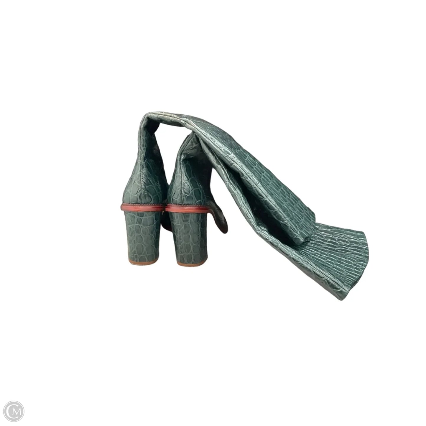 Boots Mid-calf Heels By Vince Camuto In Green, Size: 8