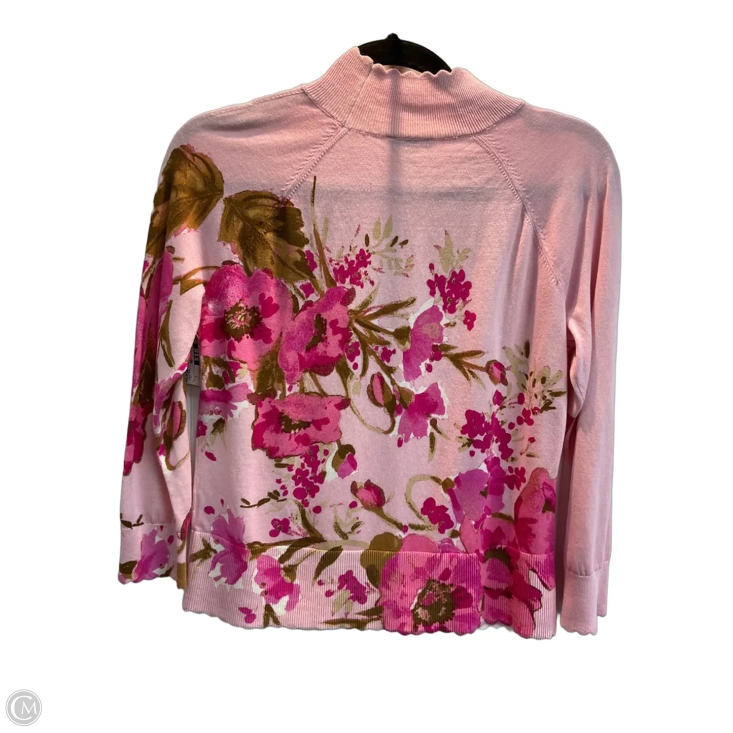 Sweater By Talbots In Pink, Size: S